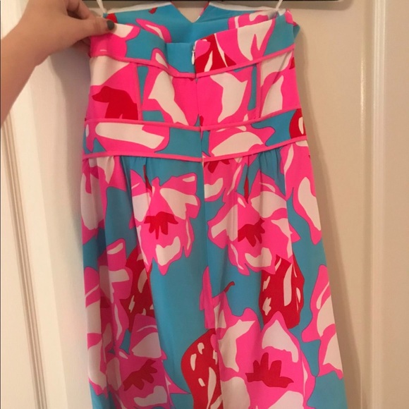 Annie Griffin Strapless Dress Sz 6 Bought for $110 - Picture 2 of 6